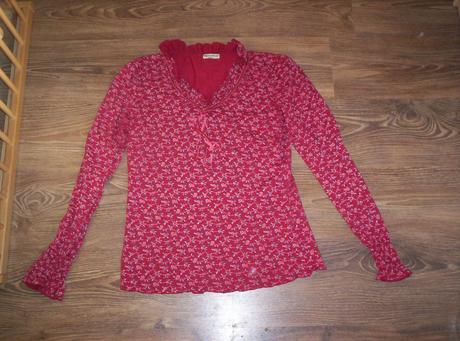 Romantická kvietková tehu tunika, m