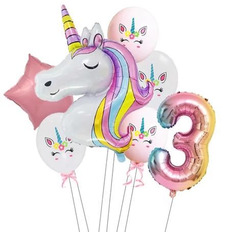 Sety balónov jednorožec / unicorn., 