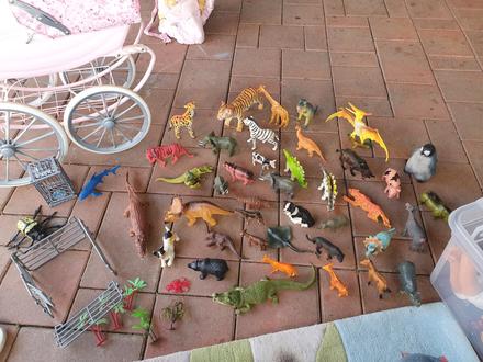 Zvieratá dinosauri postavičky, 