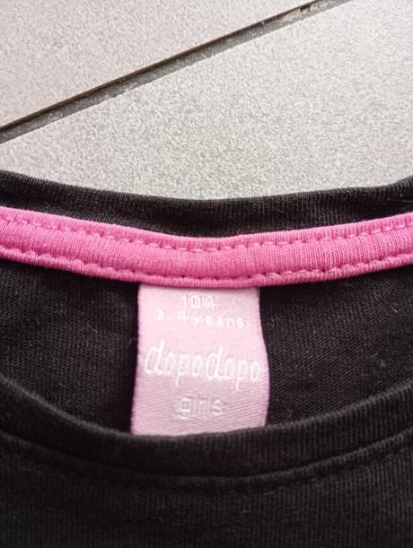 Dievčenské tričko 104, dopodopo,104