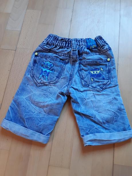 Štýlové riflovinové kraťasy, kiki&koko,104