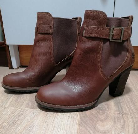 Kotníkové kožené čižmy timberland, timberland,40