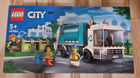 Lego city 60386 smetiarske vozidlo, 