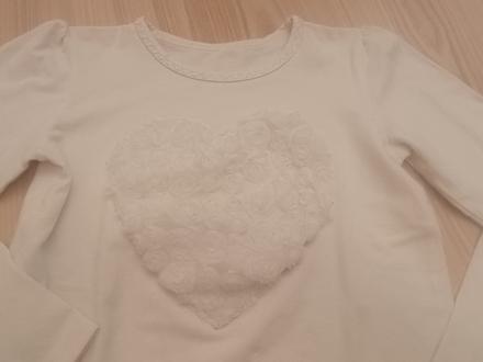 Tričko krajkove s dlhým rukavom, palomino,122