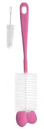 Babyono 720 kefa na čistenie fliaš a cumľov ružová, babyono