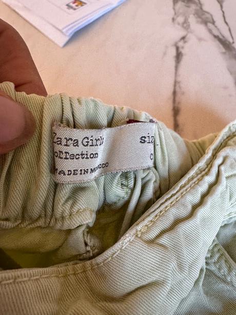 Zara letné nohavice 116 dievčenské, zara,116