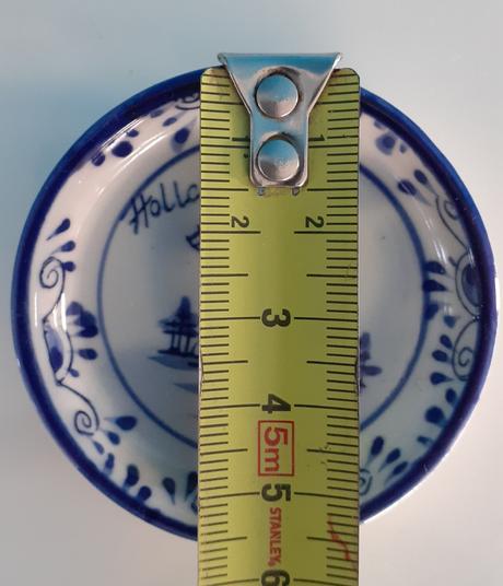 Holandská porcelánová miska delft blue handpainted, 