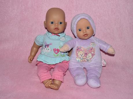 My little baby born bábiky,