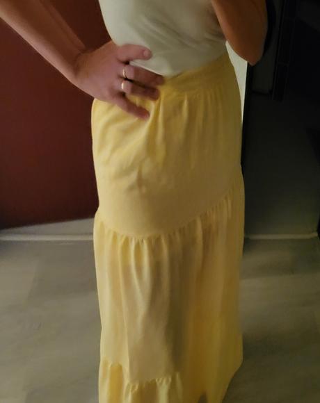 Xs/s dlha letná suknicka, h&m,xs