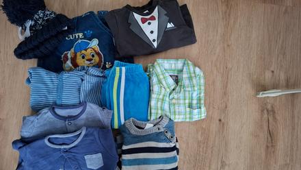 Chlapčenské dojčenské oblečenie, 68–80