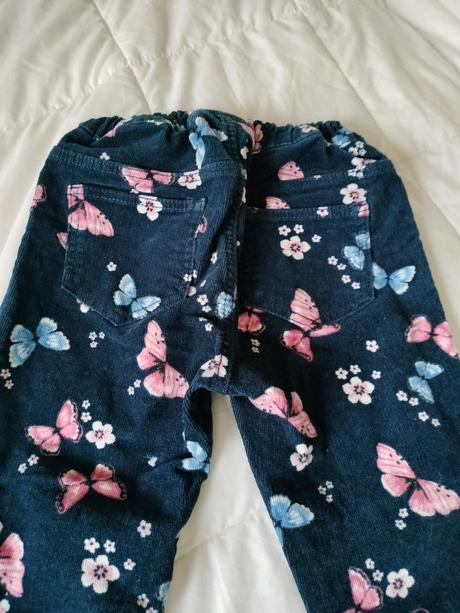 Zateplene nohavice, h&m,122