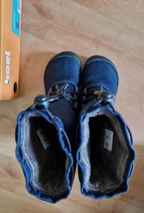 Koel4kids zimné barefoot čižmy, koel4kids,30