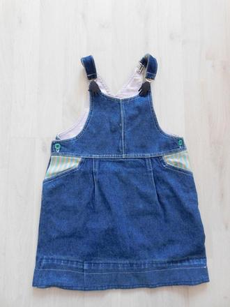 Rifľové šaty č.116-122, 116