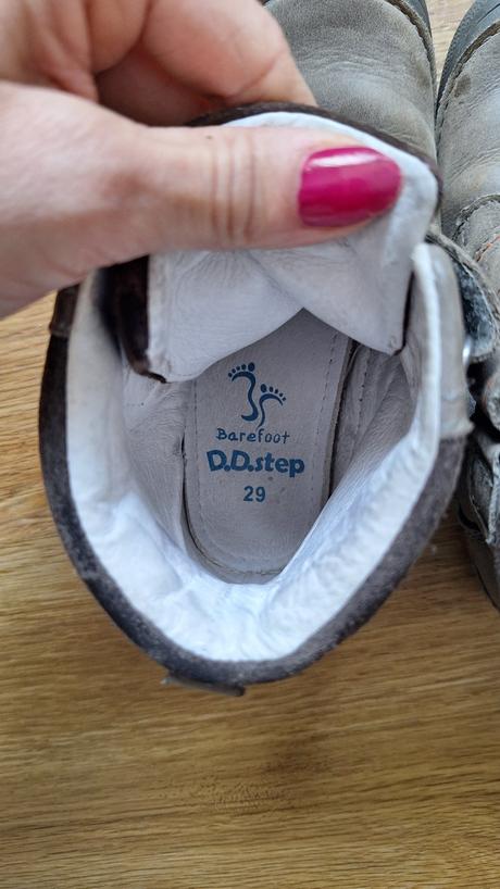 Celoročné barefoot topánočky, d.d.step,29