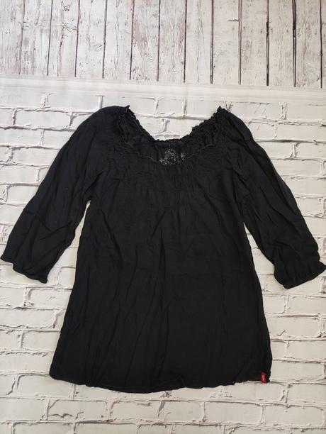 Čierna tunika, pošta grátis, esprit,s