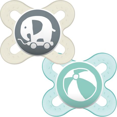 Mam cumlík silikónový start 0-2m, 2ks, mam