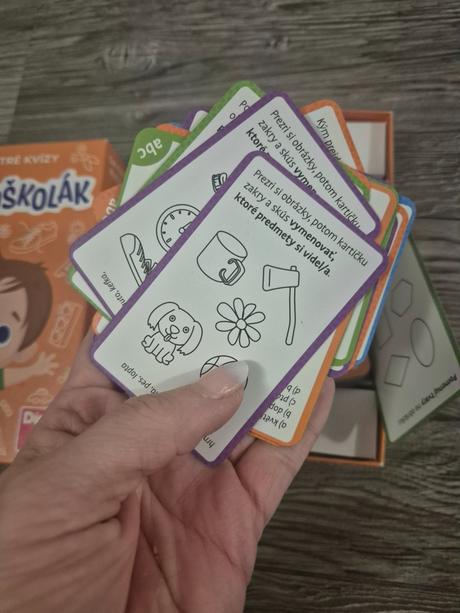 Edukačné karty predskolak, 