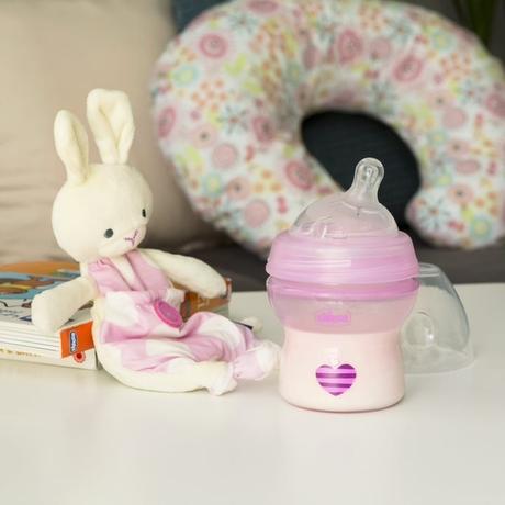 Chicco kojenecká fľaša natural feeling 150 ml 0+ r, chicco
