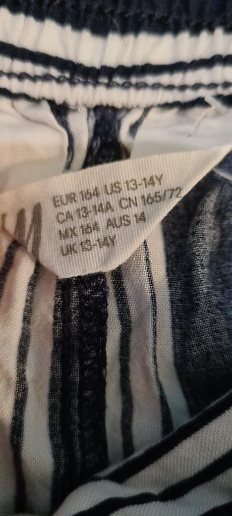 Kratke nohavice, h&m,164
