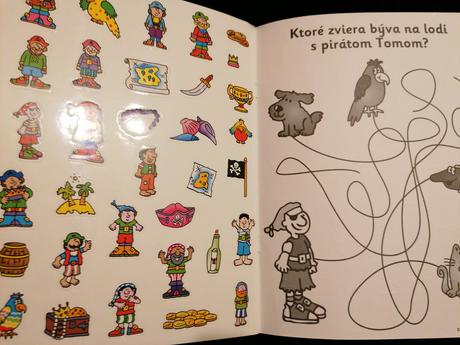 Piráti 333nálepiek + autá, 