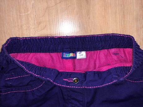 Zateplené nohavice + tričko, lupilu,116