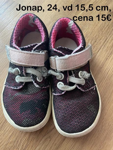 Plátenky - tenisky jonap, jonap,24