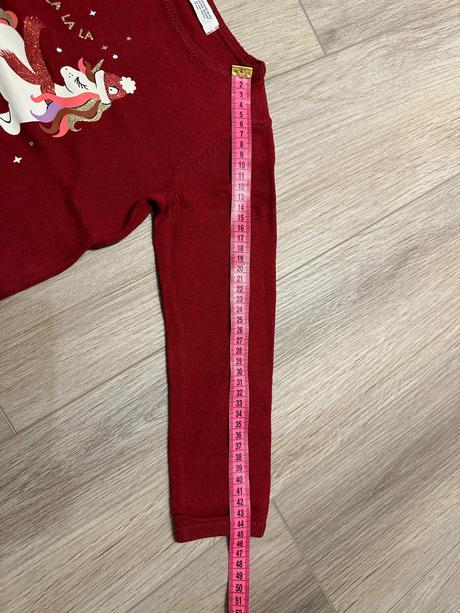 Vianočný sveter h&m 110/116 unicorn, 116