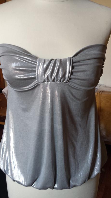 Strieborný  top s, terranova,s