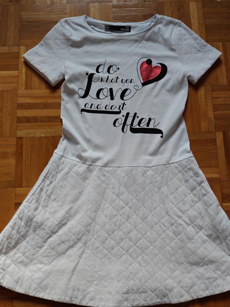 Love moschino nádherné kvalitné krásne šaty, moschino,m