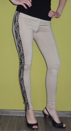 Legíny s čipkou xs, xs