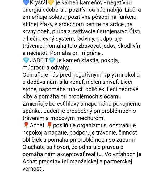 Náramok z minerálnych kameňov,