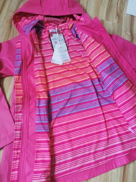 Pršiplášť kabátik, nepremokavá bunda little marcel, 128 - 158