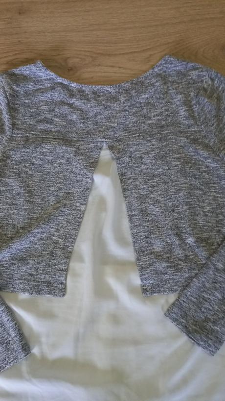 Tričko s blúzkou, bershka,38