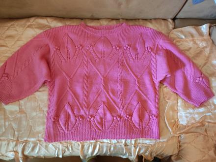 Pletený pulover, 46