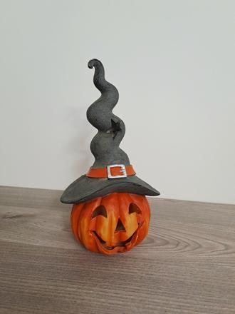 Halloween tekvica led,
