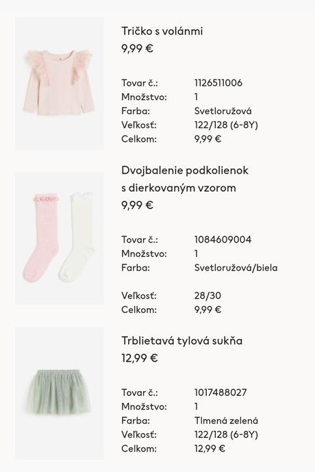 Trblietkavá, h&m,128