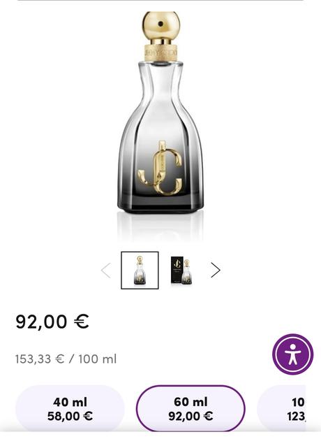 Jimmy choo parfém i want choo forever 60ml, 