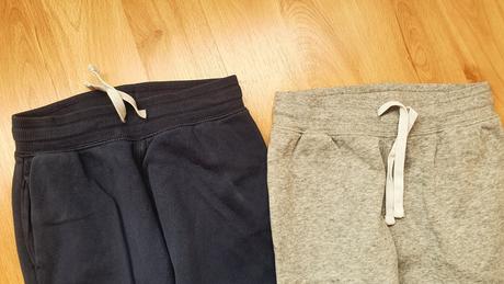 2x tepláky, h&m,128