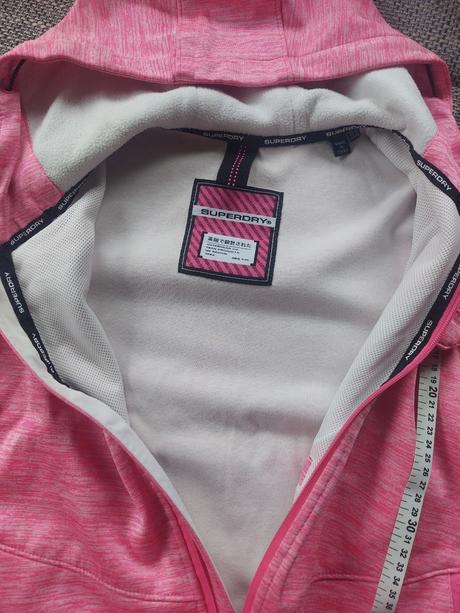 Superdry mikina m ružová super stav, superdry,m