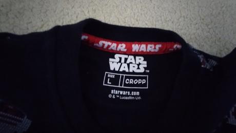 Mikina cropp-star wars, l