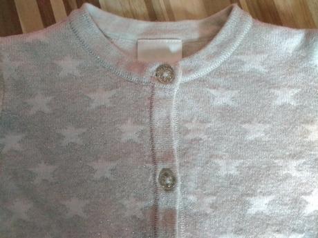 Svetrík s hviezdičkami (bolerko), krásny, f&f,80