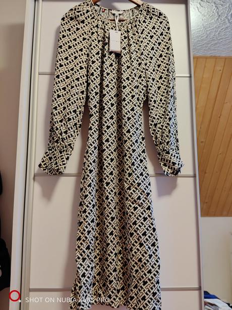 Tommy hilfiger originál luxusné dámske šaty, tommy hilfiger,36 / s