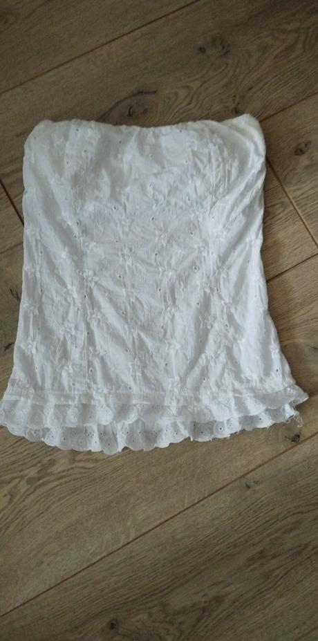 Biely letný top, s