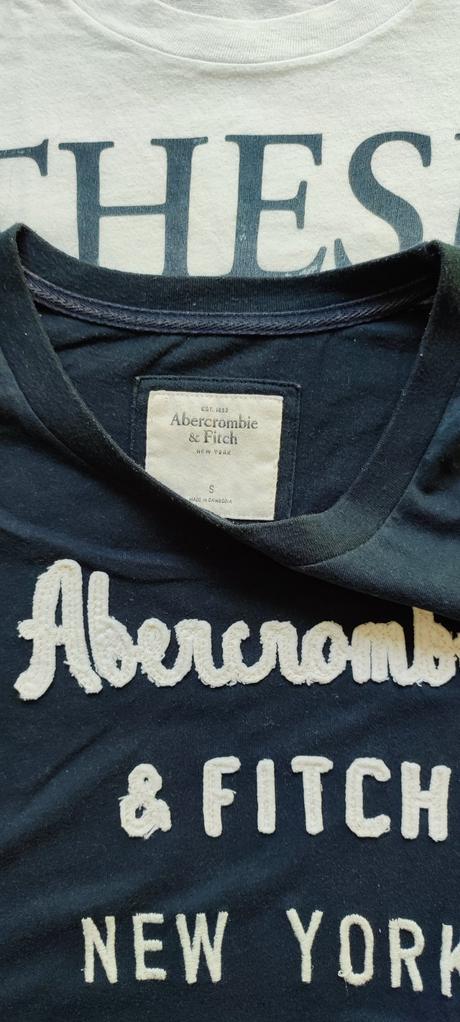 2x tričko a&f, abercrombie&fitch,s
