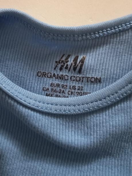 Rebrované body, h&m,92