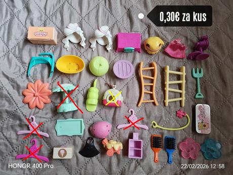 Lps littlest pet shop doplnky, 