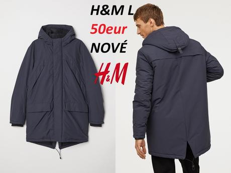 Zimná bunda hm, zimná bunda gate, h&m,l
