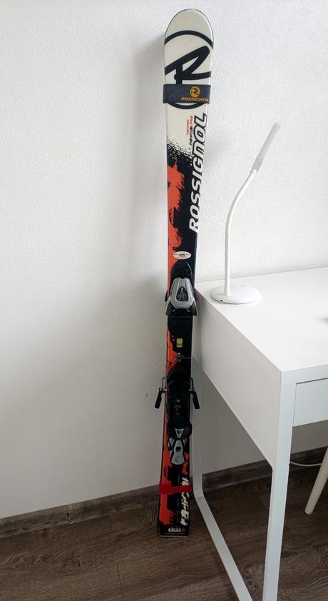 Lyže rossignol / 140 cm / viazanie tecno pro, rossignol,140-149 cm