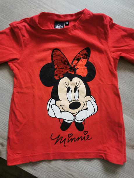 Minnie mouse flitrované tričko, 116