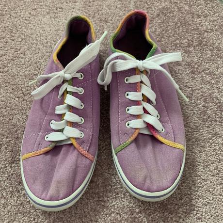 Fialové plátenky nylon red, 36